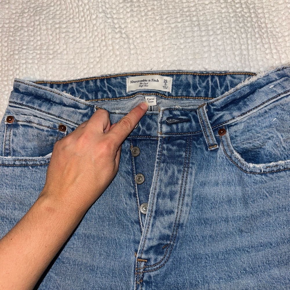 Abercrombie curve love jeans